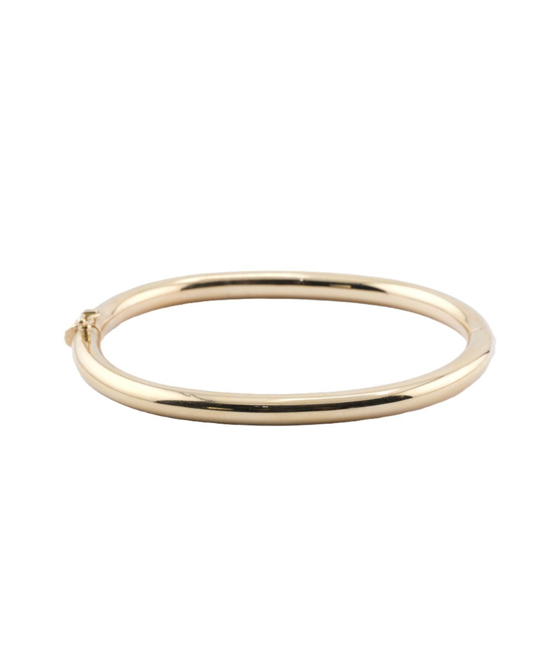 Pulsera Esclava Oro Amarillo 14Kt Tubular.