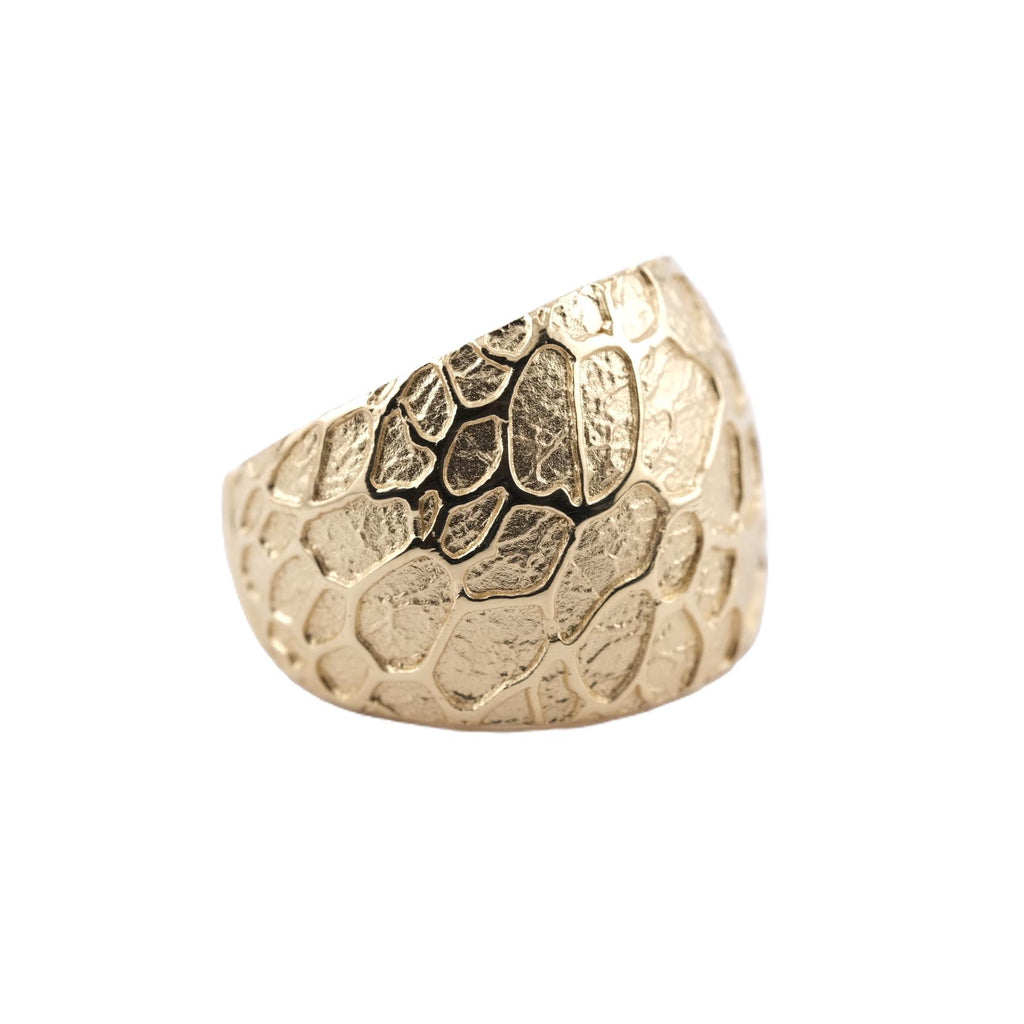 Anillo de Plata Relieve.