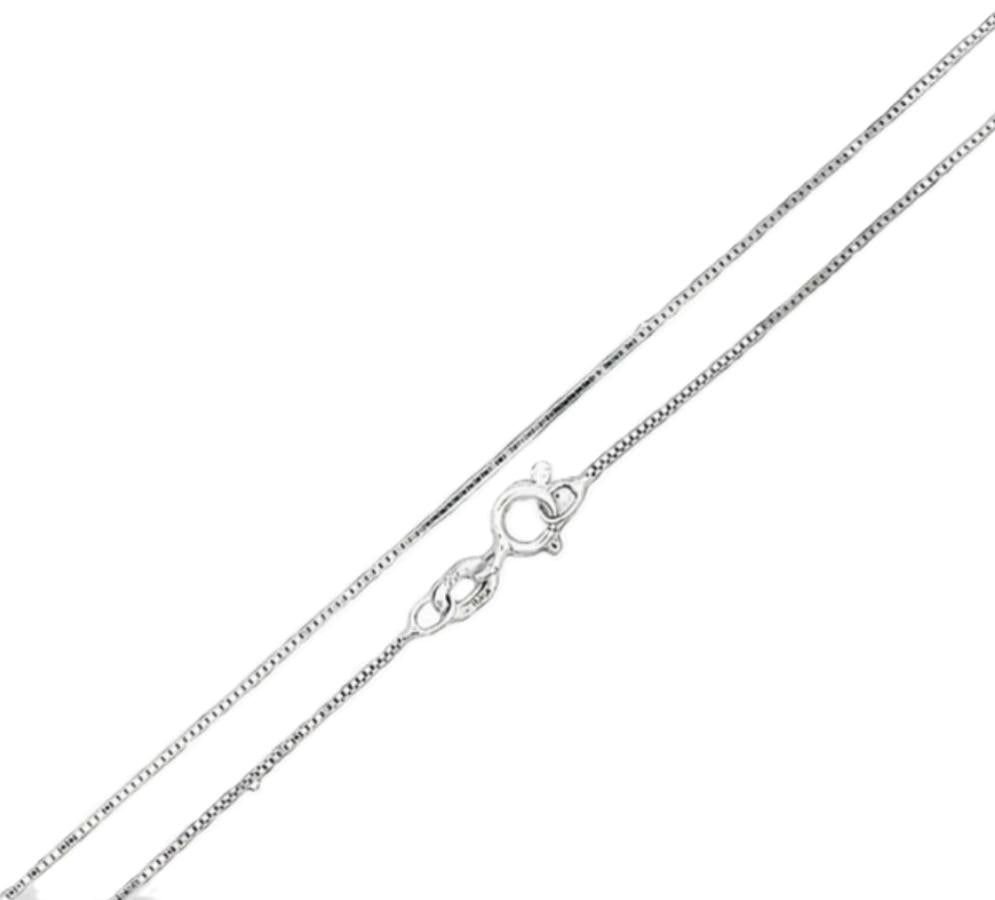 CADENA VENECIANA ORO BLANCO KVD10.