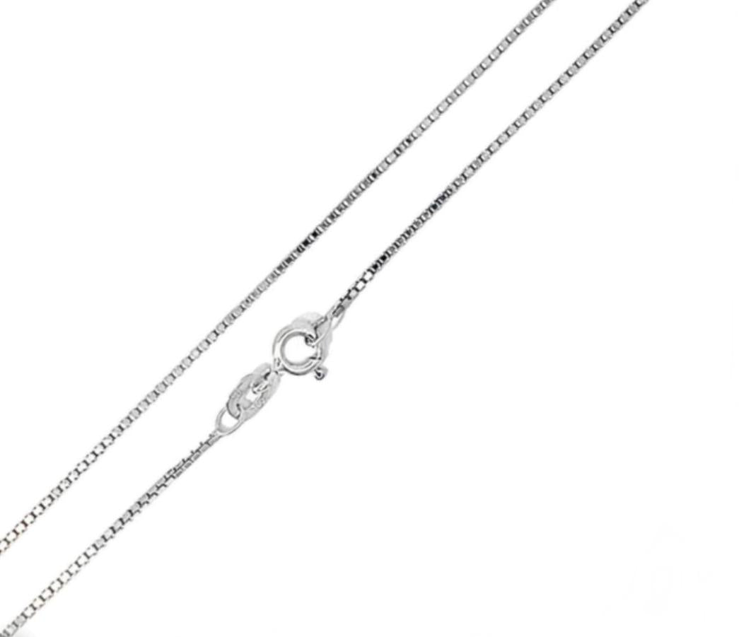 CADENA VENECIANA ORO BLANCO KVD19.