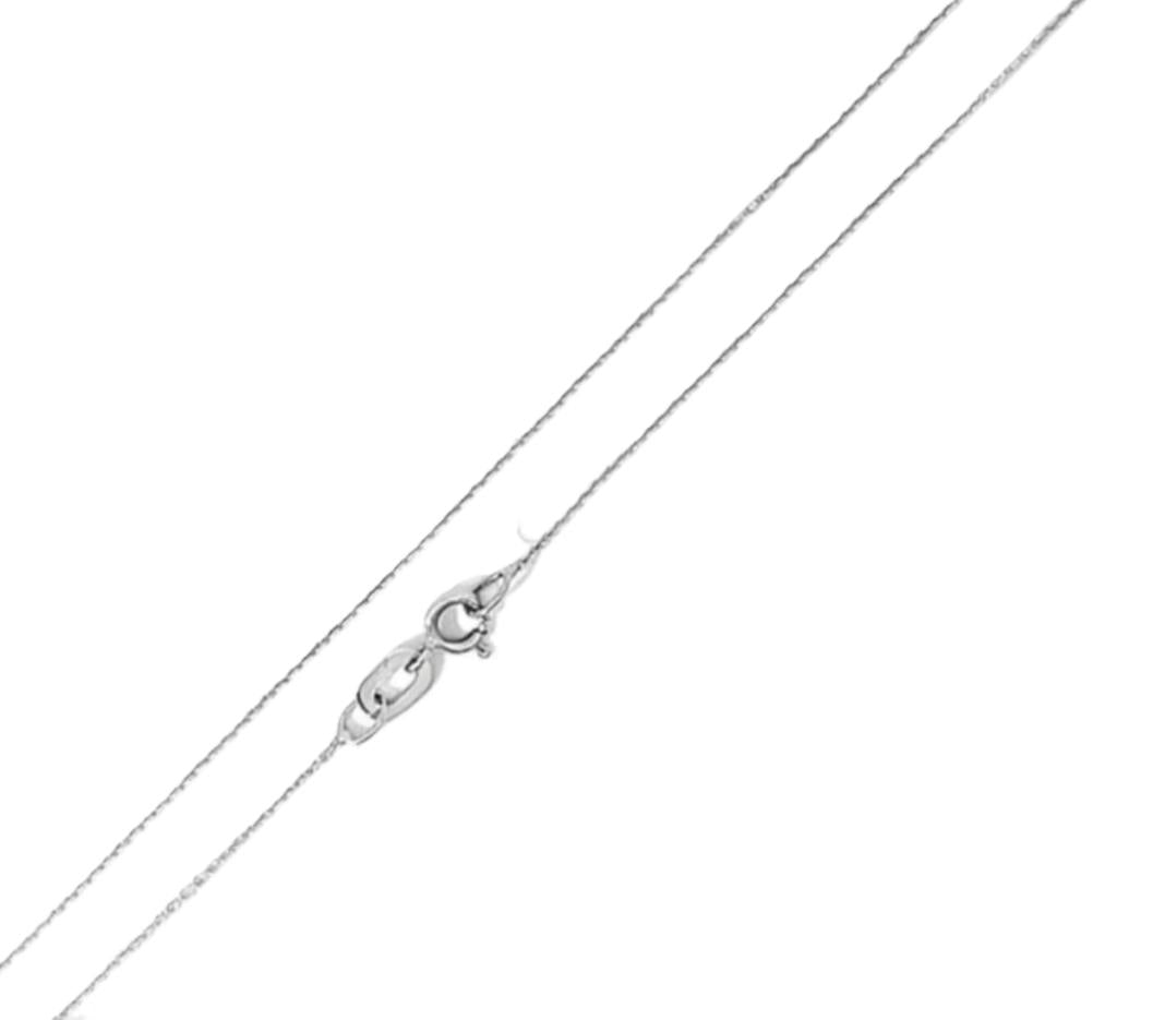 CADENA FORZATINA ORO BLANCO KF5-20.