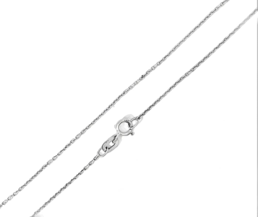 CADENA FORZATINA ORO BLANCO KF5-30.