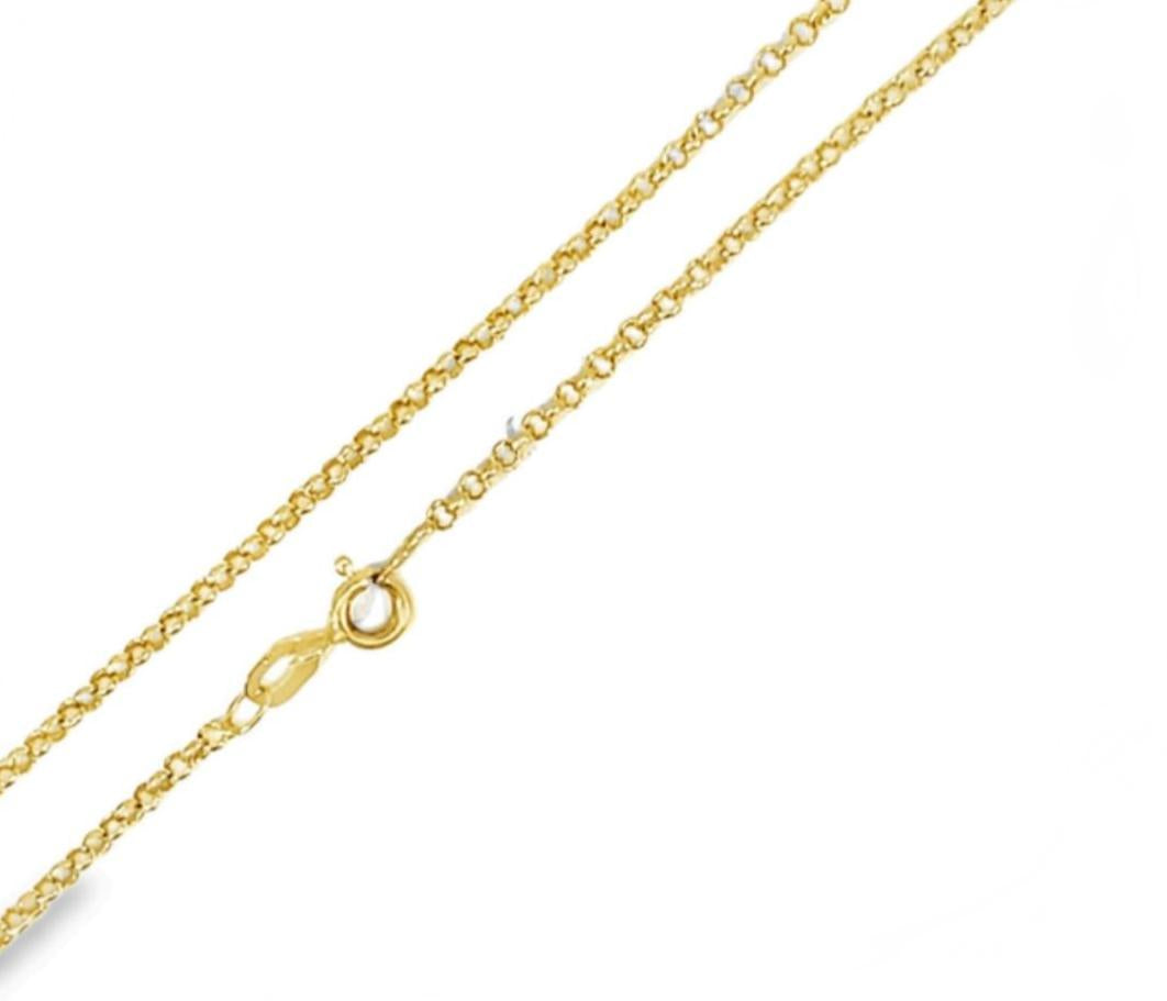 CADENA ROLO ORO AMARILLO KR-20.