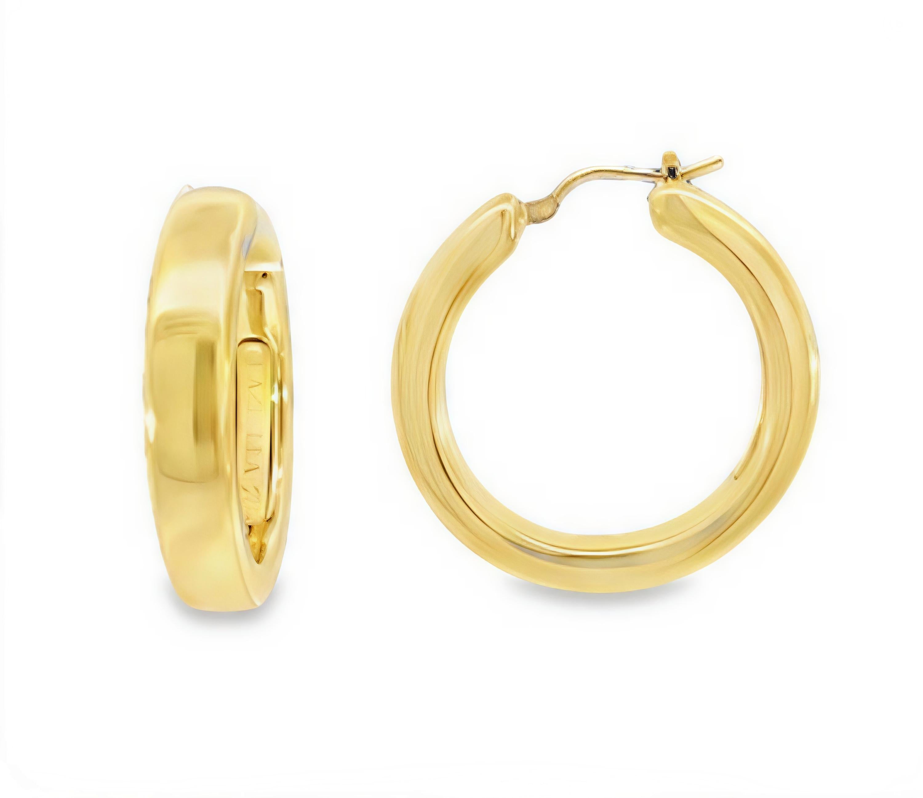 Aros Argollas de Oro Amarillo 18KT 001-CER-330.