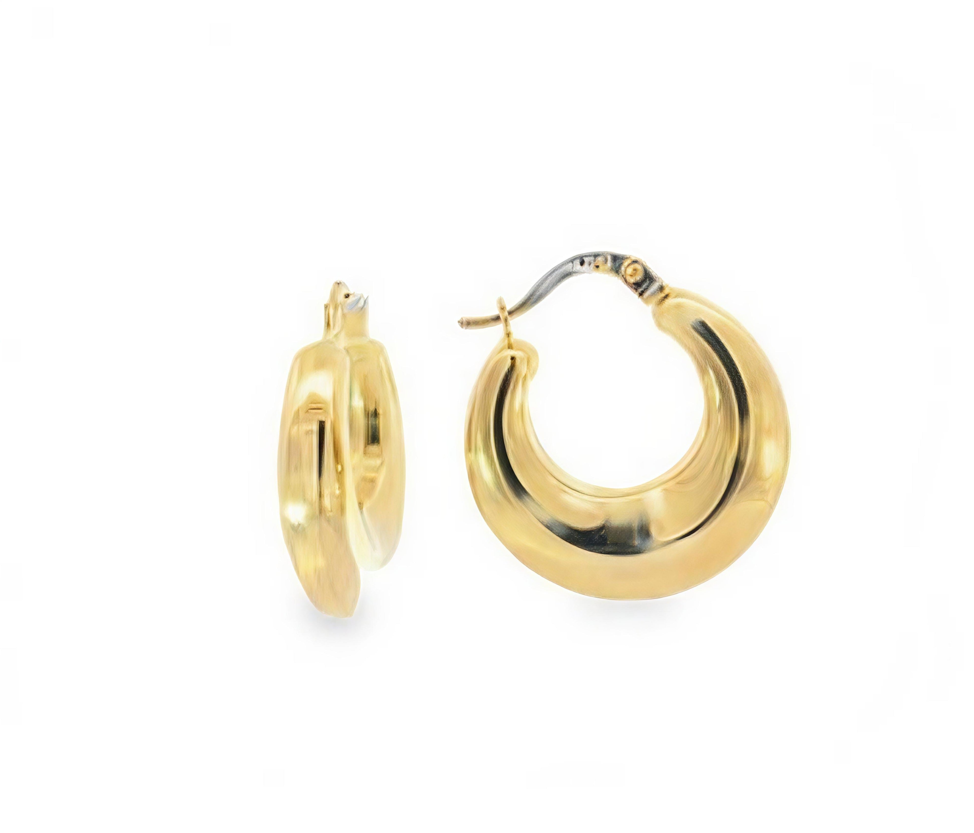Aros Argollas de Oro Amarillo 18KT 006-CER-410.