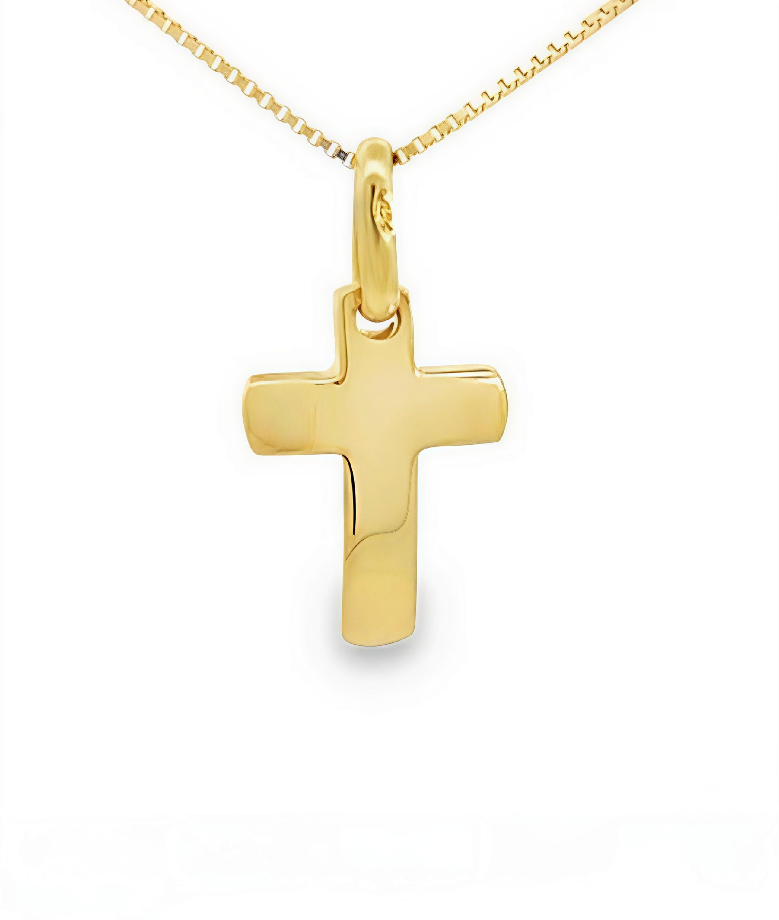 Cruz BOMBE Oro Amarillo 18Kt. CRU-010-BOM-I10.