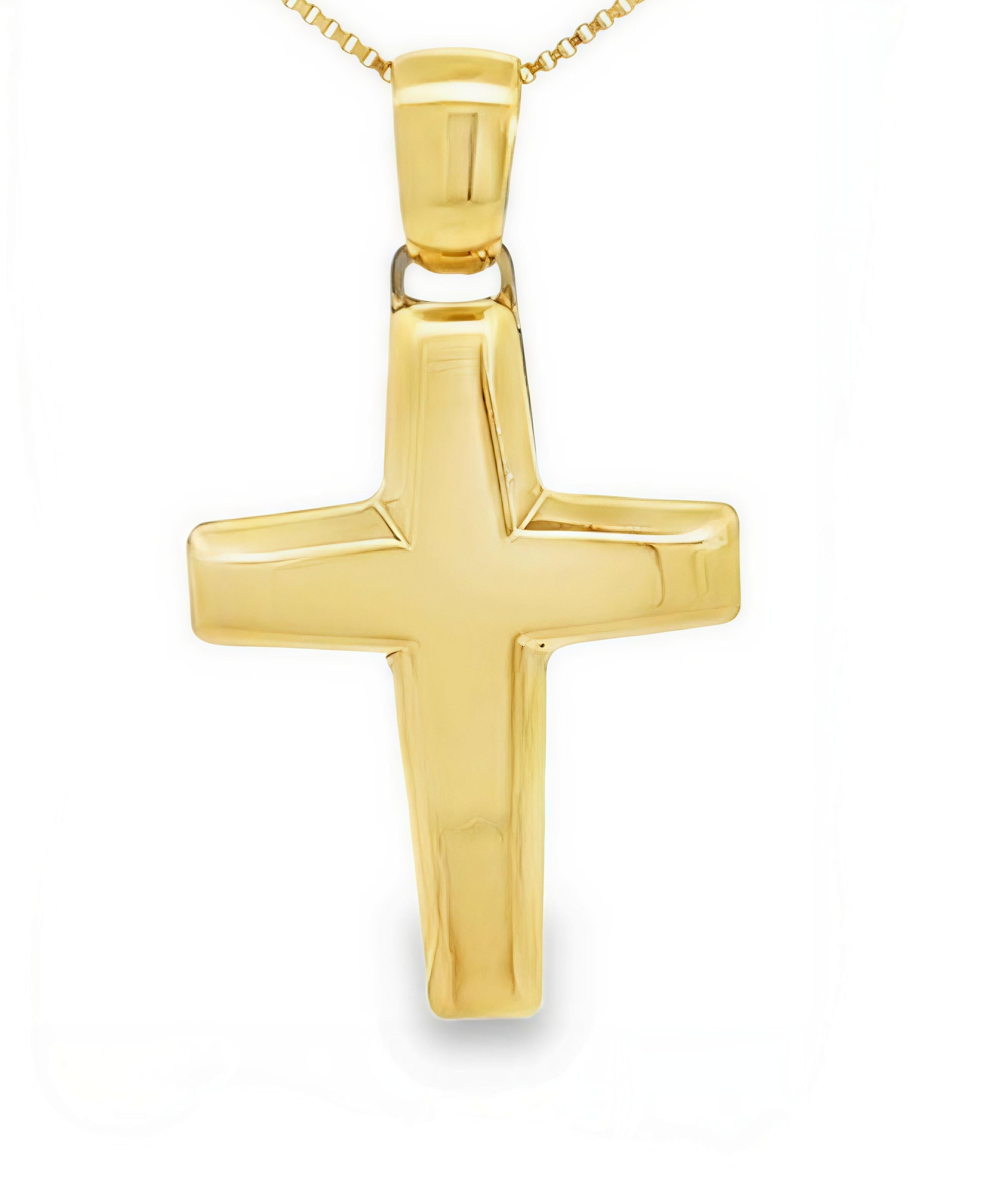 Cruz BOMBE Oro Amarillo 18Kt. CRU-011-BOM-J26.