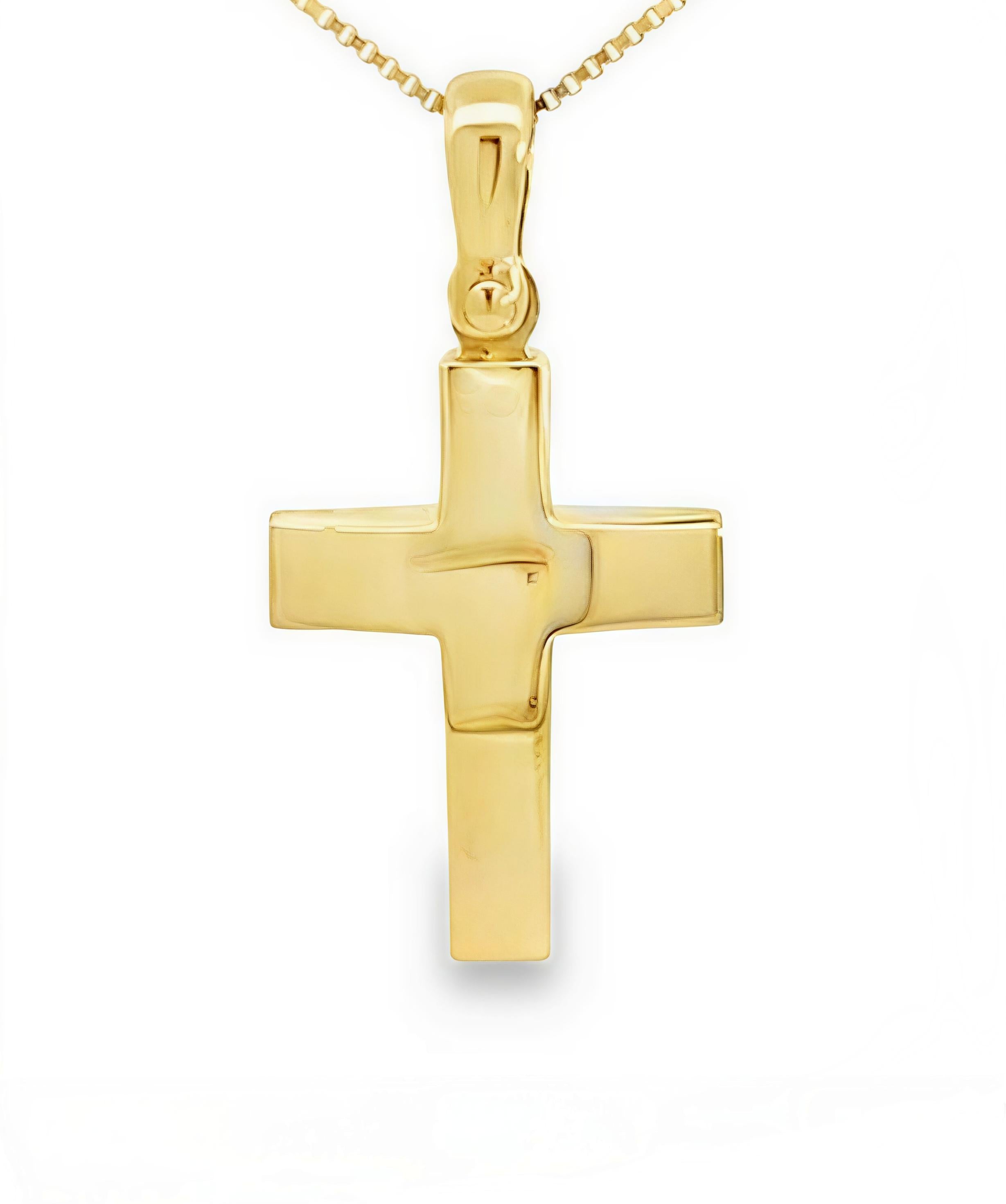 Cruz BOMBE Oro Amarillo 18Kt. CRU-008-BOM-G18.