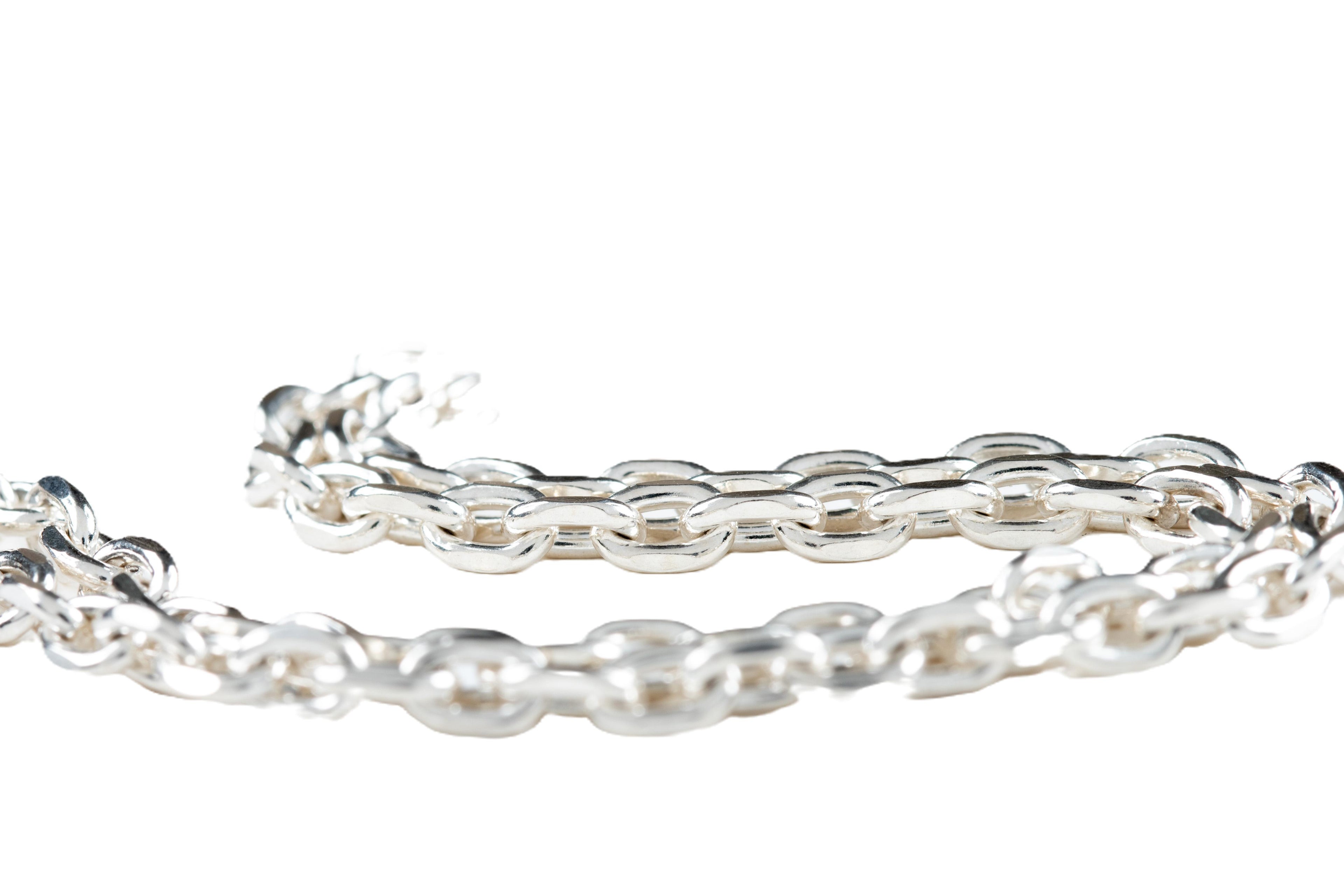 Cadena Eslabones de Plata