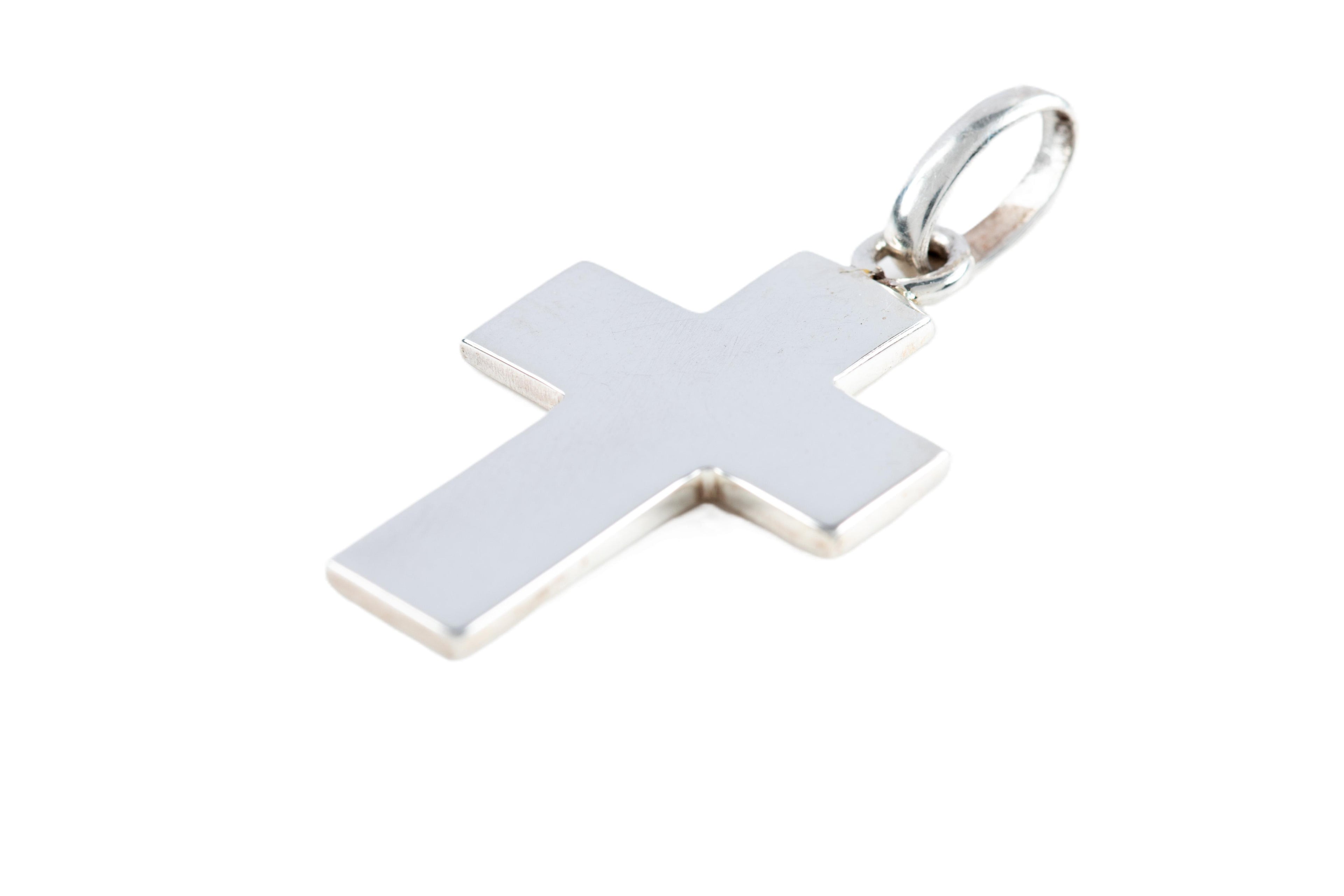 Cruz de Plata Plana.