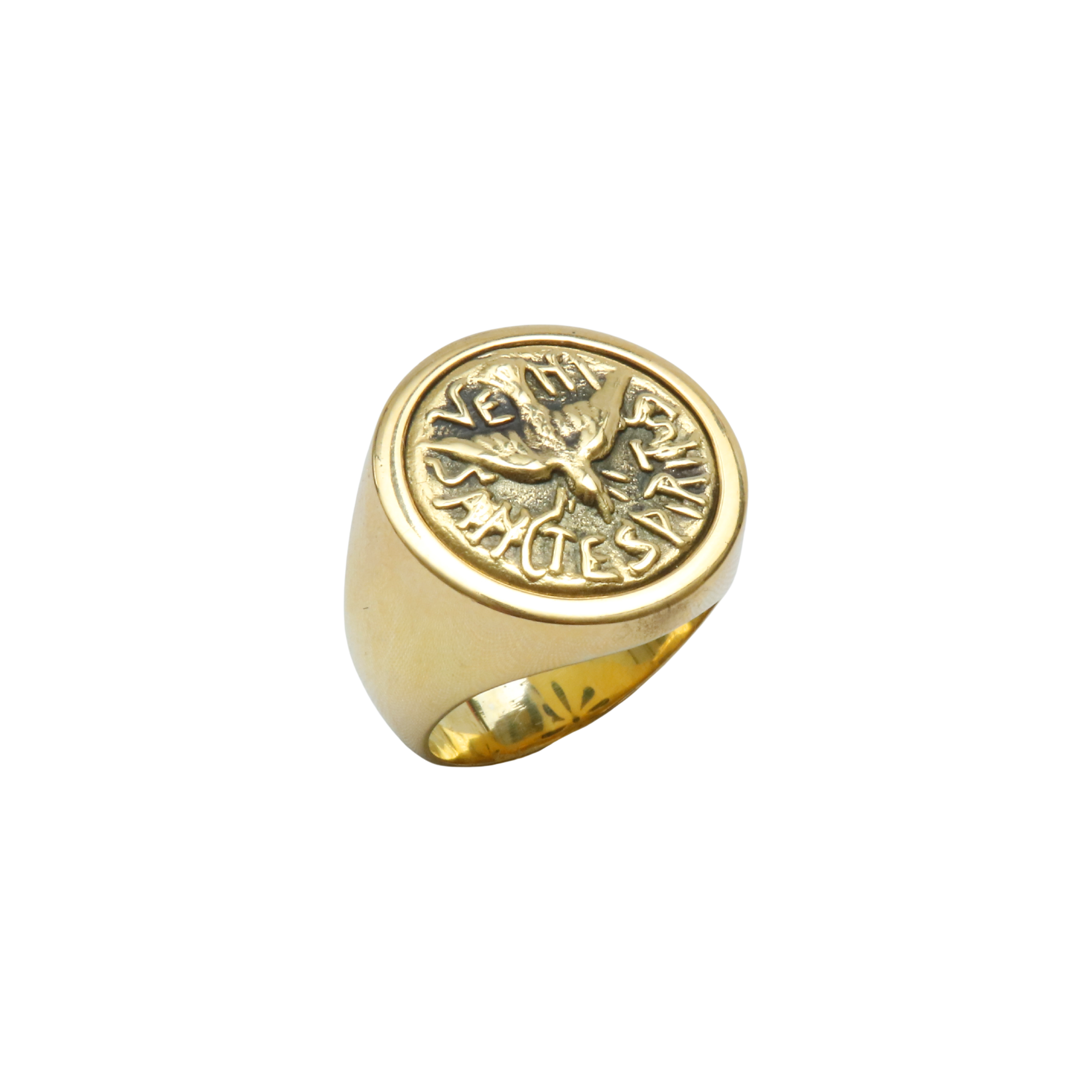 Anillo Oro Amarillo 18Kt. Chevalier Espíritu Santo.