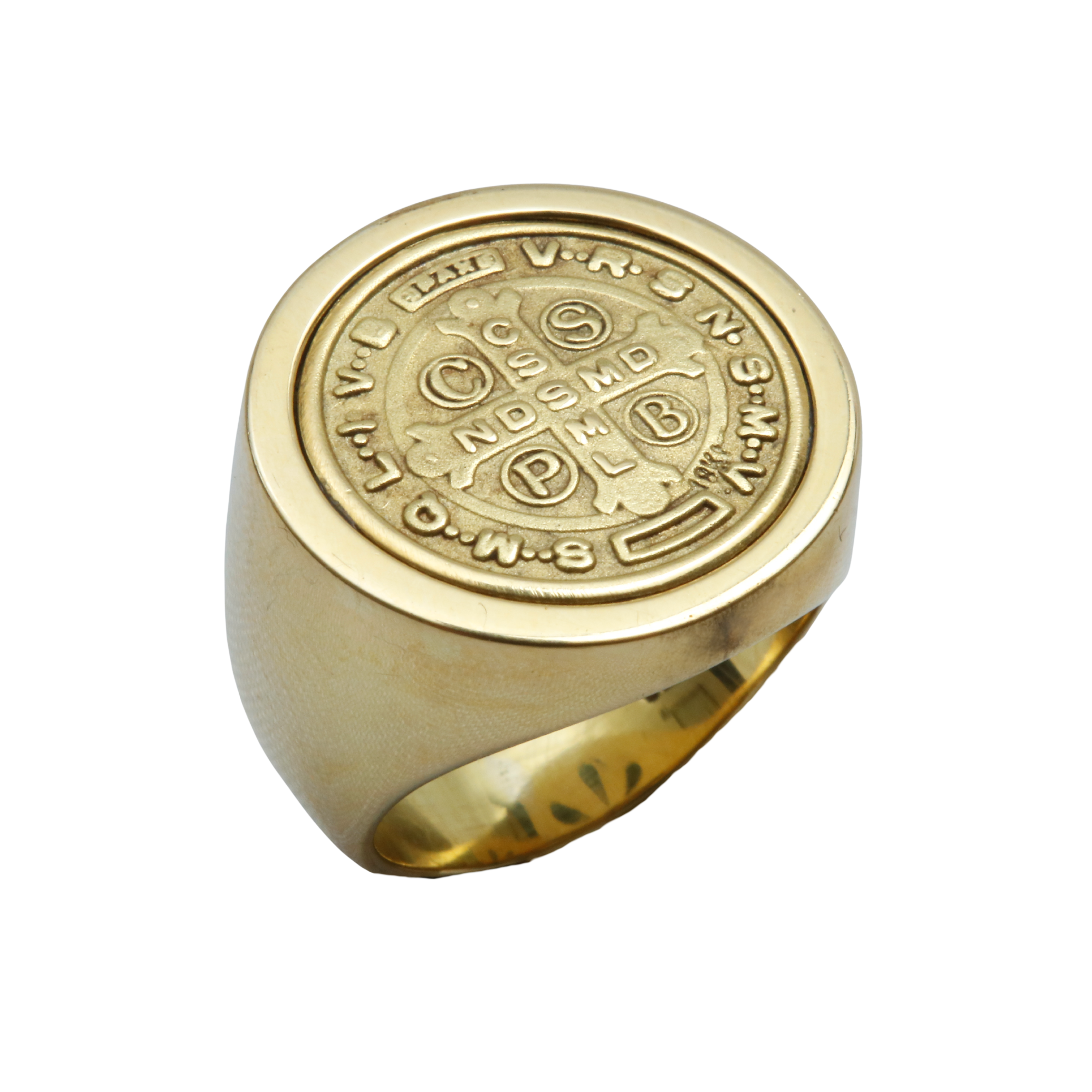 Anillo Oro Amarillo 18Kt. Chevalier San Benito.